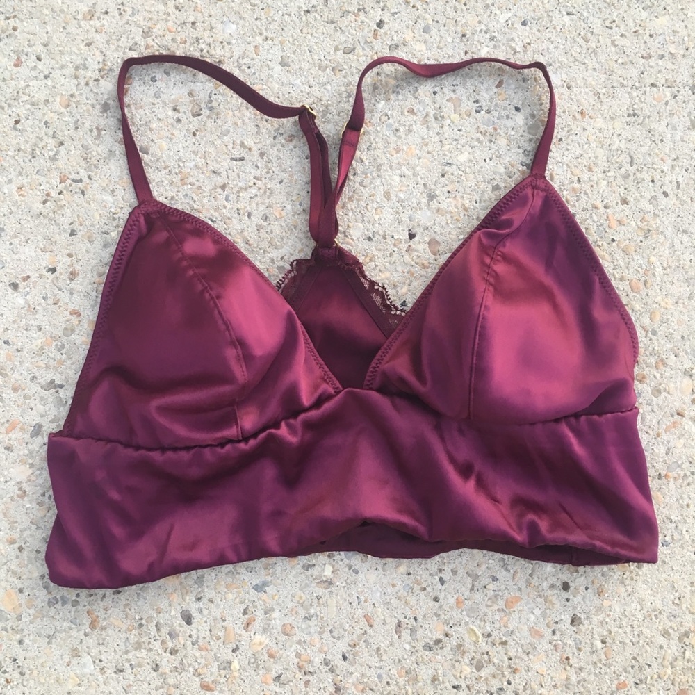 Maroon Bralette